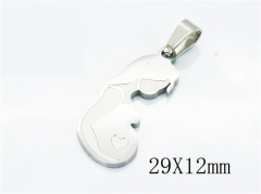 HY Wholesale 316L Stainless Steel Pendant-HY12P0870JLR