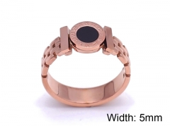 HY Wholesale 316L Stainless Steel Rings-HY0056R007