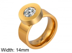 HY Wholesale 316L Stainless Steel Rings-HY0059R028