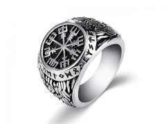 HY Wholesale 316L Stainless Steel Rings-HY0058R004