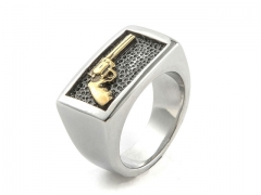 HY Wholesale 316L Stainless Steel Rings-HY0058R012