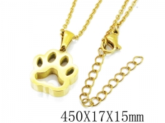 HY Wholesale Stainless Steel 316L Necklaces-HY91N0128MLC