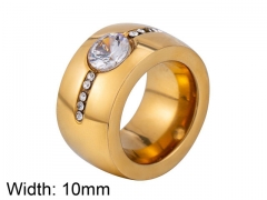 HY Wholesale 316L Stainless Steel Rings-HY0059R040