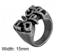 HY Wholesale 316L Stainless Steel Rings-HY0059R041