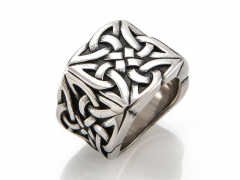 HY Wholesale 316L Stainless Steel Rings-HY0058R031