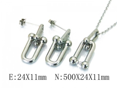 HY Wholesale 316L Stainless Steel jewelry Set-HY06S1014HHF