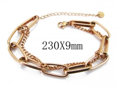 HY Wholesale Stainless Steel 316L Charm Bracelets-HY19B0130HHE