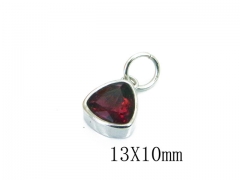 HY Wholesale Stainless Steel 316L CZ Pendant-HY15P0264KJX