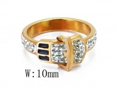 HY Wholesale 316L Stainless Steel CZ Rings-HY19R0394HIW