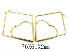 HY Wholesale 316L Stainless Steel Earrings-HY58E1322JV