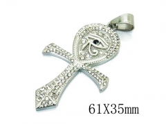 HY 316L Stainless Steel Cross Pendants-HY13P1113HJL