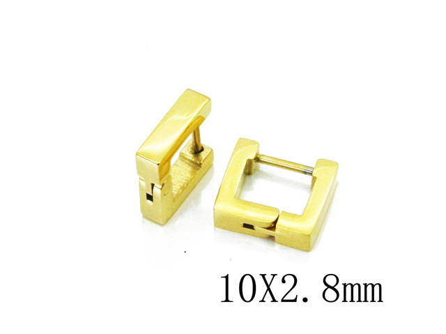HY Stainless Steel 316L Huggie Hoop Earrings-HY05E1828HGG