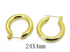 HY Stainless Steel 316L Huggie Hoop Earrings-HY05E1808HIE