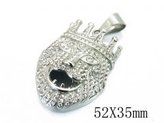 HY 316L Stainless Steel Animal Pendant-HY13P1008HOL