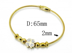 HY Wholesale 316L Stainless Steel Bangle-HY24B0051HML