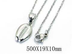 HY Stainless Steel 316L Necklaces (Animal Style)-HY64N0057LQ