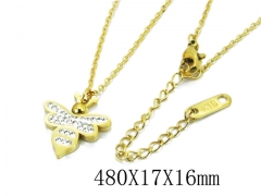 HY Stainless Steel 316L Necklaces (Animal Style)-HY80N0318NX