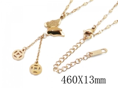 HY Stainless Steel 316L Necklaces (Animal Style)-HY32N0078NB