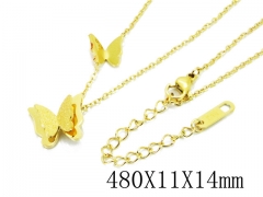 HY Stainless Steel 316L Necklaces (Animal Style)-HY32N0075NL