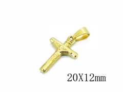 HY 316L Stainless Steel Cross Pendants-HY54P0254IL