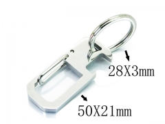 HY Wholesale Stainless Steel Keychain-HY64P0807ME