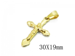 HY 316L Stainless Steel Cross Pendants-HY54P0252JO