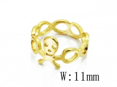 HY 316L Stainless Steel Hollow Rings-HY22R0804HEE