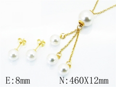 HY Stainless Steel jewelry Pearl Set-HY59S1442HRR