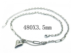 HY Wholesale Stainless Steel 316L Lover Necklaces-HY32N0104NL