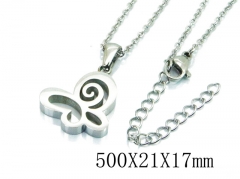 HY Stainless Steel 316L Necklaces (Animal Style)-HY91N0154LLZ