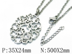 HY Stainless Steel 316L Necklaces (Bear Style)-HY90N0176HKF