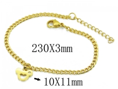 HY Wholesale Stainless Steel 316L Bracelets-HY91B0425NX