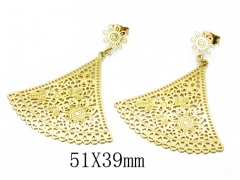 HY Wholesale 316L Stainless Steel Drops Earrings-HY67E0323LQ