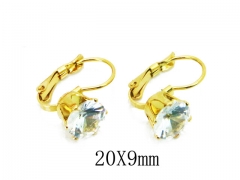 HY Wholesale 316L Stainless Steel Drops Earrings-HY67E0315IE