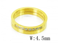 HY Wholesale 316L Stainless Steel Rings-HY14R0618PE