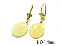 HY Wholesale 316L Stainless Steel Drops Earrings-HY67E0310JQ