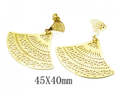 HY Wholesale 316L Stainless Steel Drops Earrings-HY67E0324LE