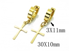 HY Wholesale 316L Stainless Steel Drops Earrings-HY67E0305JW