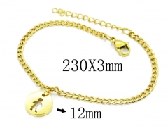 HY Wholesale Stainless Steel 316L Bracelets-HY91B0417NR