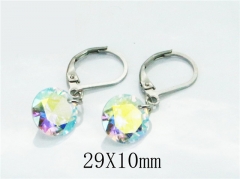 HY Wholesale 316L Stainless Steel Drops Earrings-HY21E0090IL