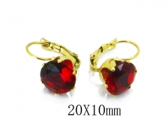 HY Wholesale 316L Stainless Steel Drops Earrings-HY21E0099JS