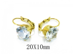 HY Wholesale 316L Stainless Steel Drops Earrings-HY21E0098JD