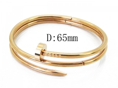 HY Wholesale 316L Stainless Steel Popular Bangle-HY64B1387IAA