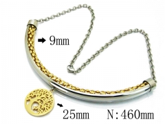 HY Wholesale Stainless Steel 316L Necklaces-HY64N0079HLU