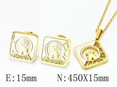 HY 316L Stainless Steel jewelry Bears Set-HY21S0192HMC