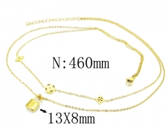 HY Wholesale Stainless Steel 316L Necklaces-HY32N0118HHL