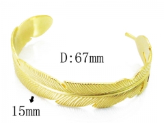 HY Wholesale 316L Stainless Steel Popular Bangle-HY64B1396HHA