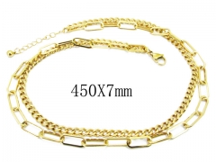 HY Wholesale Stainless Steel 316L Necklaces-HY40N1073HPL