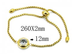 HY Wholesale stainless steel Fashion Bracelet-HY59B0618HSS