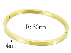 HY Wholesale 316L Stainless Steel Popular Bangle-HY59B0615OQ